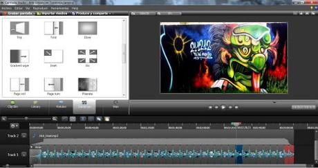 Pantallazo Camtasia Vídeo Graffitis