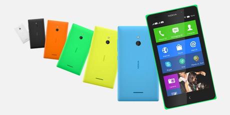 Teléfonos Android de Nokia : X, X + y XL Nokia X serie de smartphones, viene en una serie de colores