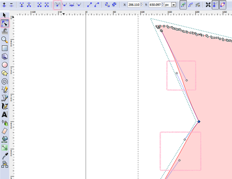 Rellenar con manchas de color en InkScape