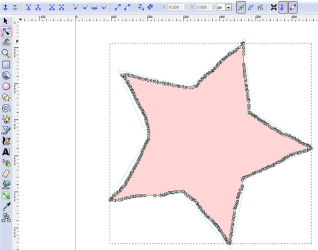 Rellenar con manchas de color en InkScape