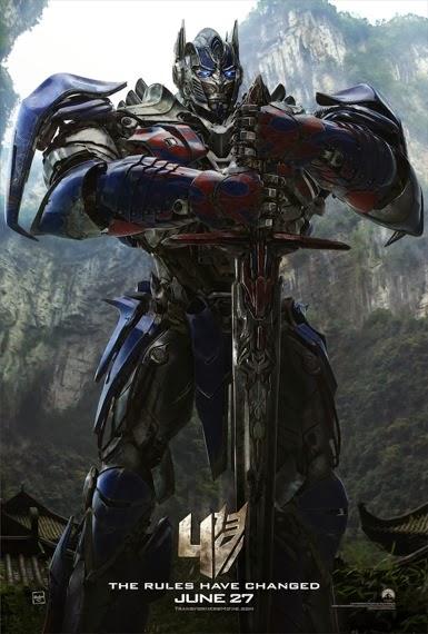 Tráiler y pósters de 'Transformers: Age of Extinction'