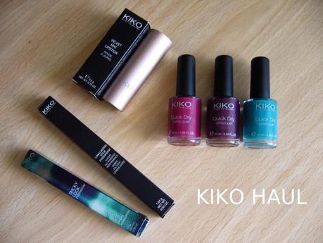 Haul: KIKO Cosmetics