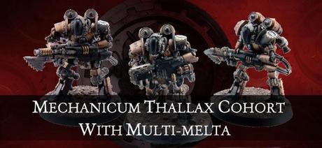 Mechanicum Thallax Cohort del Ordo Reductor añadiendole un Multi-Melta Mechanicum Thallax Cohort del Ordo Reductor añadiendole un Multi-Melta