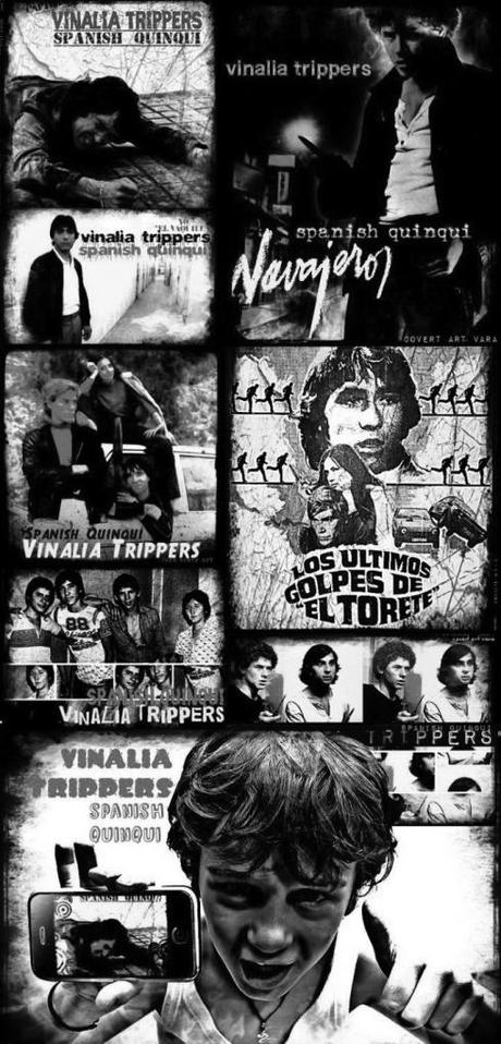 Monográficos Quinquis de Crónica de la España negra recomienda Spanish Quinqui de Vinalia Trippers Spanish Quinqui COVER ART VARA Collage by Davitociber