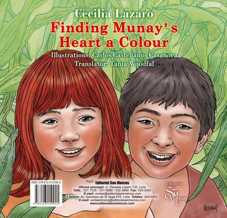 Un Color para el corazón de Munay. Presentación en la 3ra Feria Internacional del Libro de Trujillo