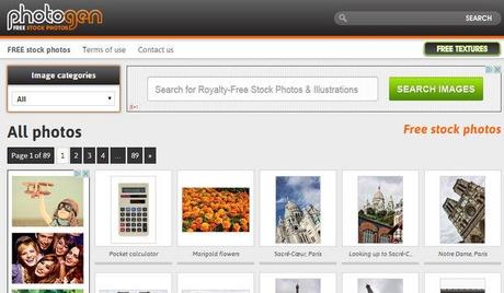 Sitios para descargar gratis imágenes de alta calidad – Parte II photogen