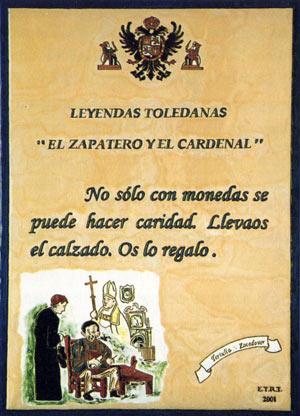Leyenda de El Zapatero y el Cardenal Leyenda de El Zapatero y el Cardenal