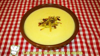 Receta de Crema de Puerros o vichyssois