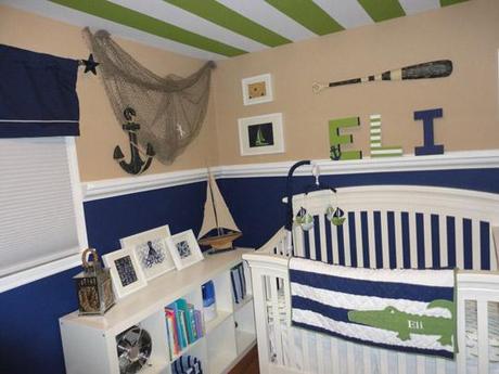 Decorar la habitación de tu hijo estilo marinero