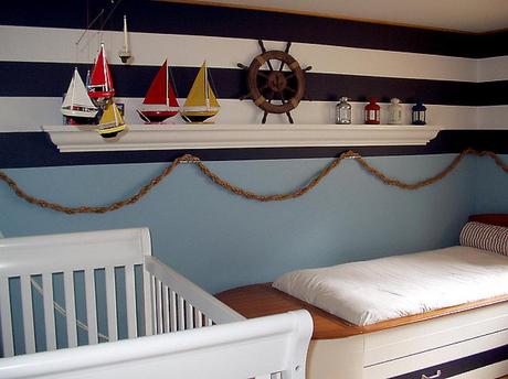 Decorar la habitación de tu hijo estilo marinero