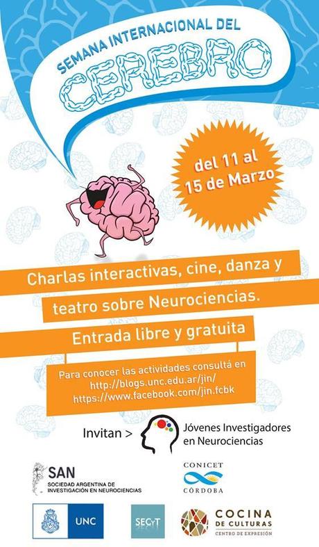 Semana del Cerebro en córdoba Semana del Cerebro en Córdoba: Neurociencias en la calle (Córdoba, Argentina)