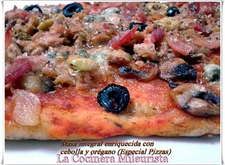 Masa integral enriquecida con cebolla y orégano (Especial Pizzas) Masa integral enriquecida con cebolla y orégano (Especial Pizzas)