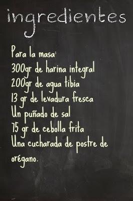 Masa integral enriquecida con cebolla y orégano (Especial Pizzas) Masa integral enriquecida con cebolla y orégano (Especial Pizzas)