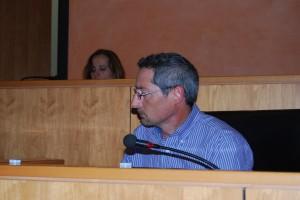 El Portavoz Agustín Morón en un pleno de Dos Hermanas El Portavoz Agustín Morón en un pleno de Dos Hermanas