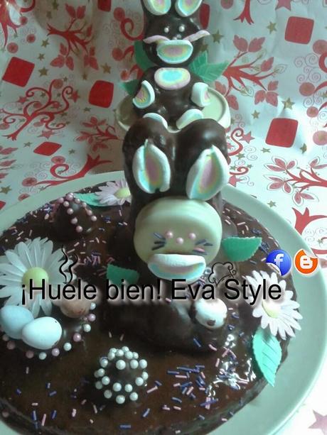 Tarta conejo de pascua Tarta conejo de pascua