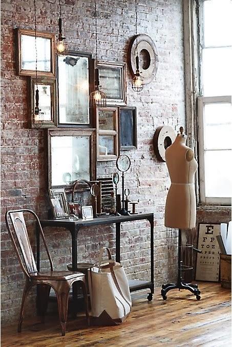 Vestir las paredes con espejos Vestir las paredes con espejos