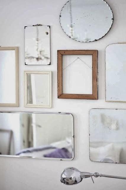 Vestir las paredes con espejos Vestir las paredes con espejos