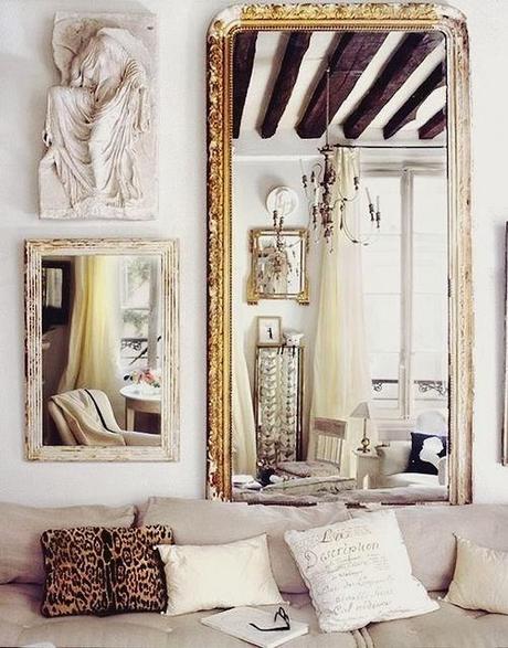 Vestir las paredes con espejos Vestir las paredes con espejos