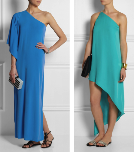 VipandSmart Vestidos asimétricos largos VipandSmart Vestidos asimétricos largos