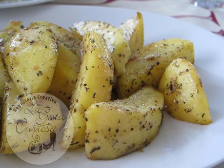 PATATAS ASADAS EN BOLSA A LAS HIERBAS PROVENZALES PATATAS ASADAS EN BOLSA A LAS HIERBAS PROVENZALES