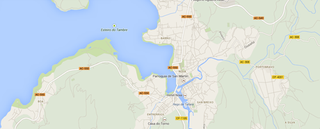 Noia (La Coruña) Plano Noia