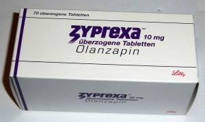 zyprexa olanzapina antidepresivo medicamento fármaco efectos adversas 