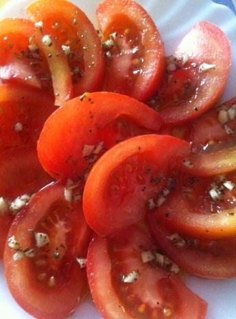 Tomate Aliñado A La Andaluza