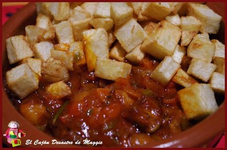 CAZUELITAS DE MAGRO CON TOMATE CAZUELITAS DE MAGRO CON TOMATE