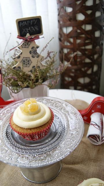 Cupcakes de limón y Jengibre Cupcakes de limón y Jengibre