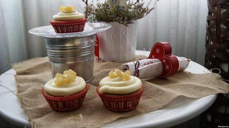 Cupcakes de limón y Jengibre Cupcakes de limón y Jengibre