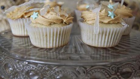 Mini Cupcakes de Plátano y Mantequilla de Cacahuete Mini Cupcakes de Plátano y Mantequilla de Cacahuete