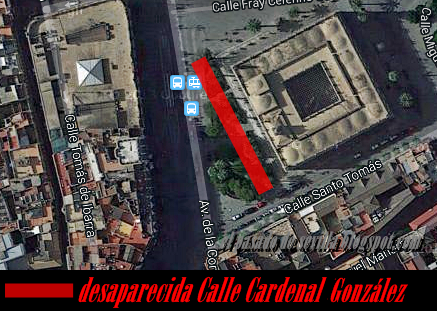 La desaparecida Calle Cardenal González