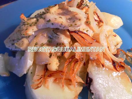 PEZ ESPADA AL HORNO PEZ ESPADA AL HORNO