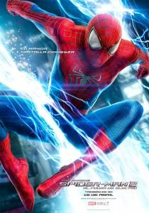 La gente opina en el Daily Bugle sobre los poderes de Spide en The Amazing Spider-Man 2: El Poder de Electro Póster de Spiderman de The Amazing Spider-Man 2: El Poder de Electro para España
