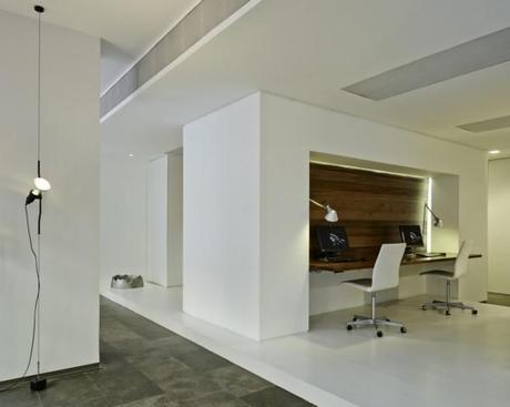 La renovación del showroom barcelonés de bulthaup, por Vilá&Blanch;: un proyecto a escala humana. bulthaup barcelona bach7-zona trabajo-br