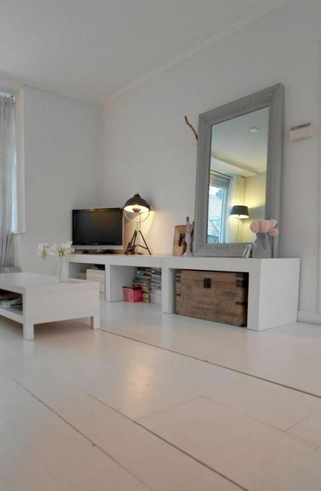 Un salón totalmente blanco para quitarme el sombrero! Un salón totalmente blanco para quitarme el sombrero!