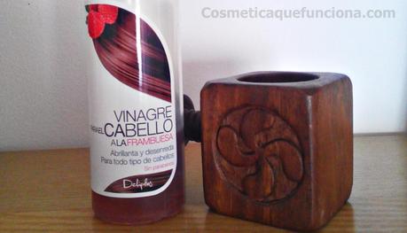 remedio para el pelo graso vinagre de Frambuesa Deliplus