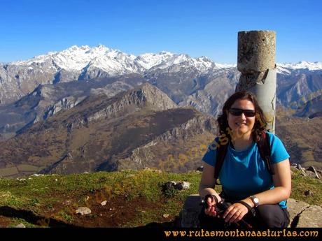 Rutas Pico Pierzu: Foto en la cima Rutas Pico Pierzu: Foto en la cima