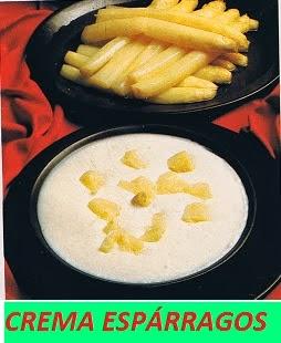 conlaneveravacia.blogspot.com CREMA DE ESPÁRRAGOS