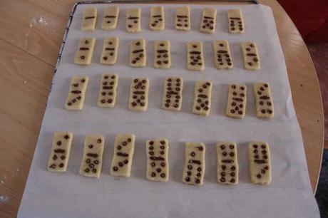 Galletas dominó fichascon