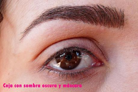 Maquillaje para cejas: Color My Brows de Etude House (máscara) y Botanical cake eyebrow de Nature Republic  (sombras)