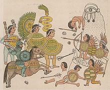 Conquistadores españoles y aliados tlaxcaltecas invaden Jalisco.