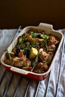 #Receticas: Pollo al horno con vegetales.