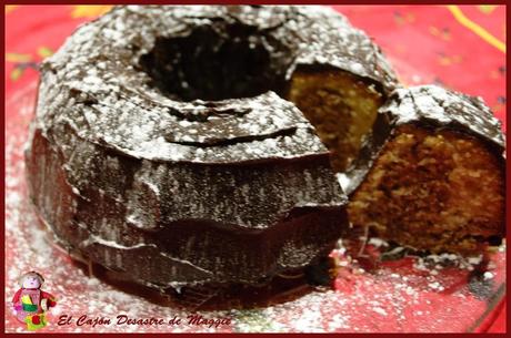 BUNDT CAKE DE NUECES CON CHOCOLATE BUNDT CAKE DE NUECES CON CHOCOLATE