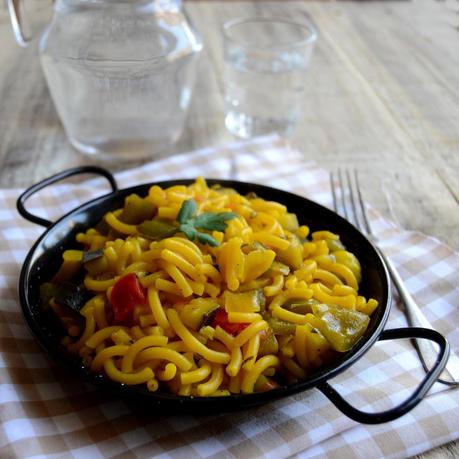 FIDEUA DE VERDURAS FIDEUA DE VERDURAS