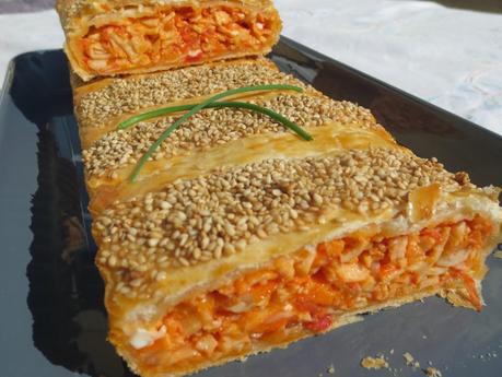 Empanada de cangrejo Empanada de cangrejo