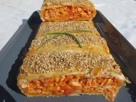 Empanada de cangrejo Ana Sevilla con Thermomix Empanada de cangrejo Ana Sevilla con Thermomix