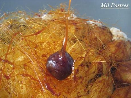 Tarta Saint Honoré con crema de naranja Tarta Saint Honoré con crema de naranja