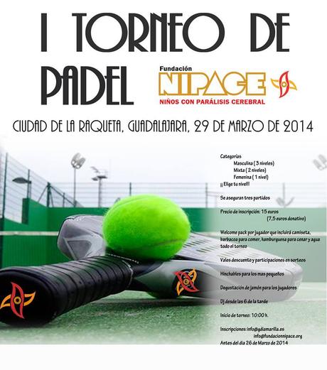 I Torneo de pádel FUNDACIÓN NIPACE. I Torneo de pádel FUNDACIÓN NIPACE.