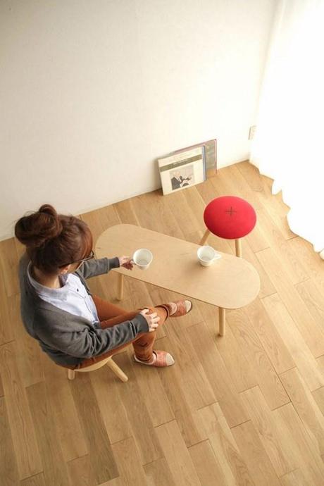 Muffin Family: los madrileños Stone Designs crean unos ingeniosos taburetes-magdalena de inspiración japonesa. 3 muffin